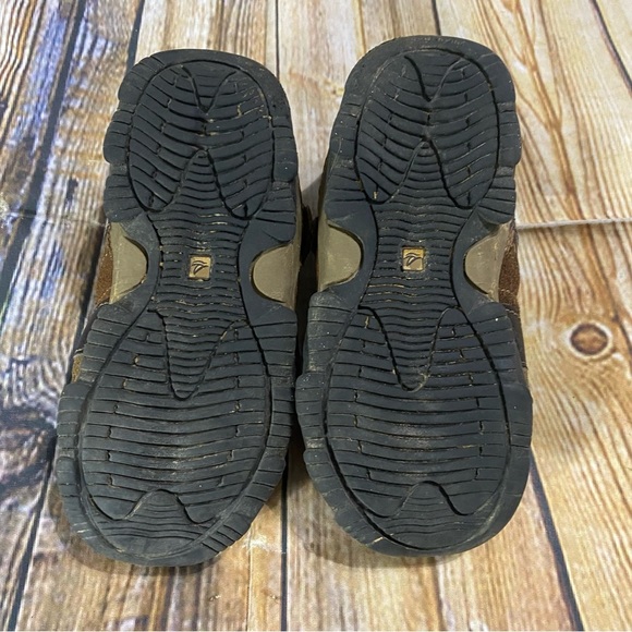 Sperry Hayden Z Brown Suede Z Strap Shoes Size Little Boy 9 M - Picture 5 of 5